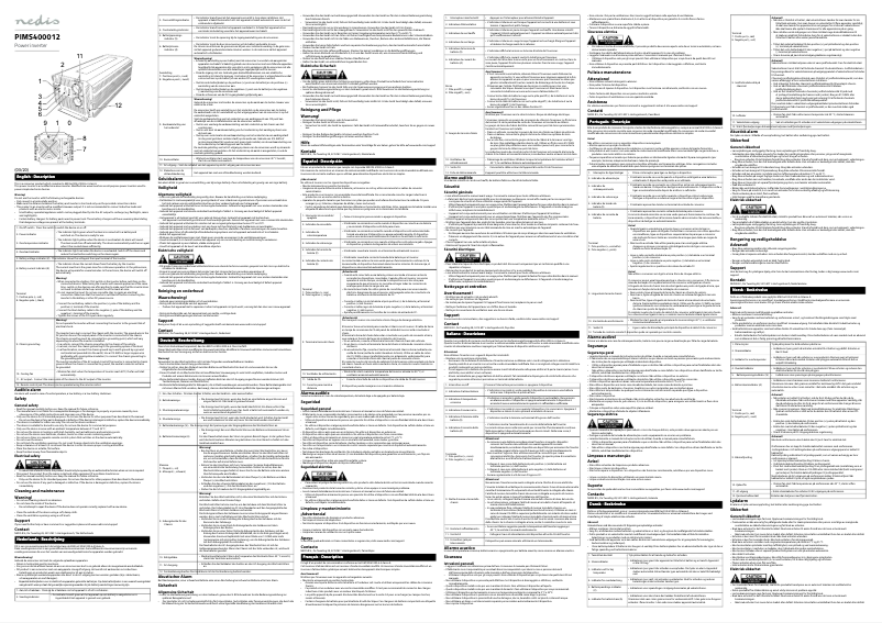 First page image of the manual for PIMS400012