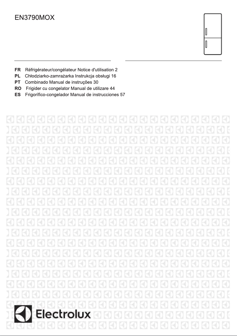 Page 1 of the manual User Manual Electrolux EN3790MOX