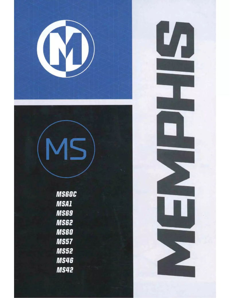 First page image of the manual for MS52