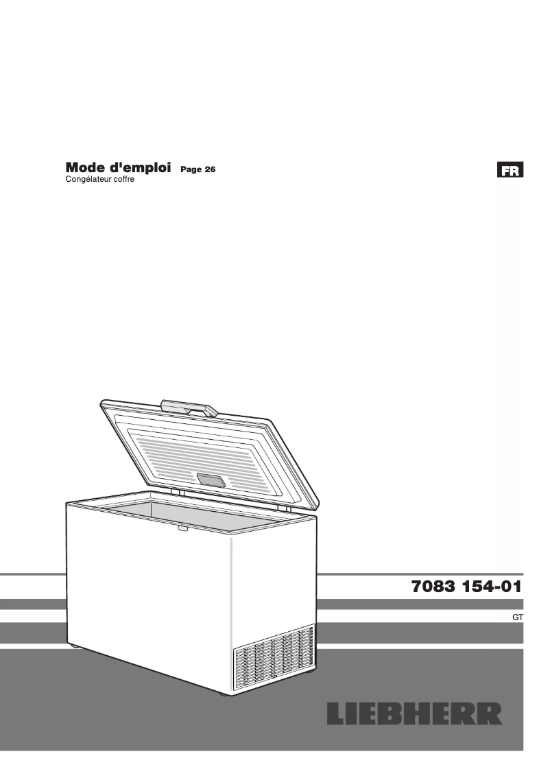 First page image of the manual for GT 6122