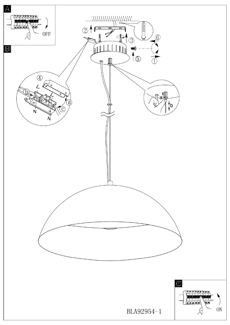 First page image of the manual for Gaetano