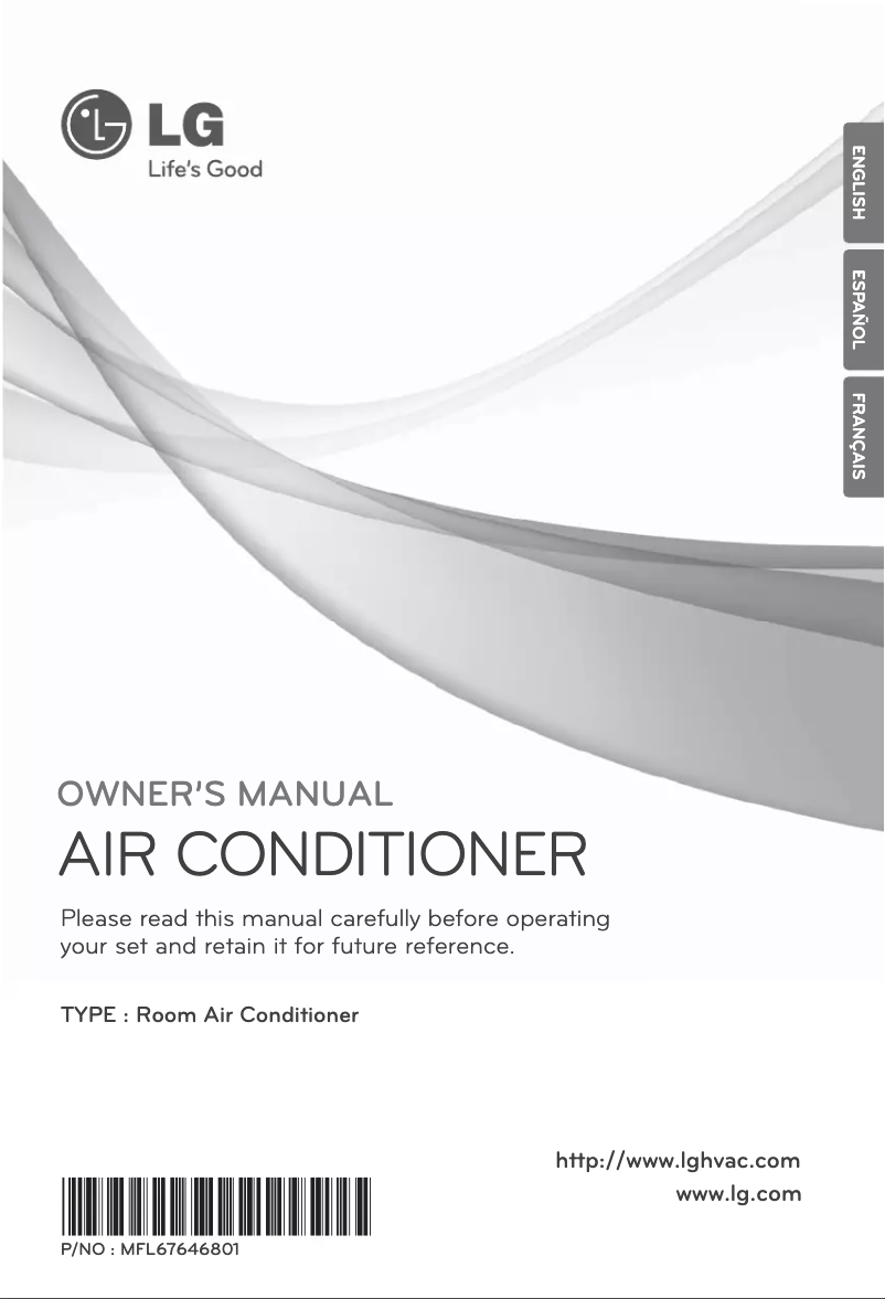 Page 1 of the manual User Manual LG LP096HD3B