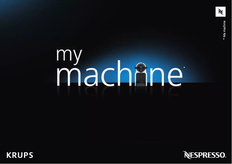 Page 1 of the manual User Manual Krups Nespresso Inissia XN1014