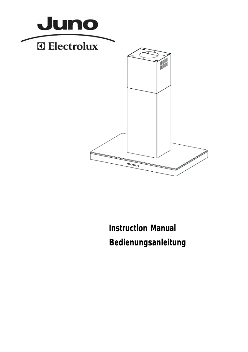 First page image of the manual for JDI8670E