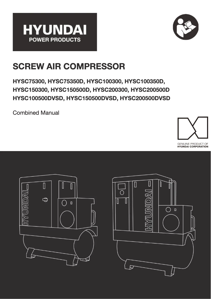 Page 1 of the manual User Manual Hyundai HYSC200500DVSD