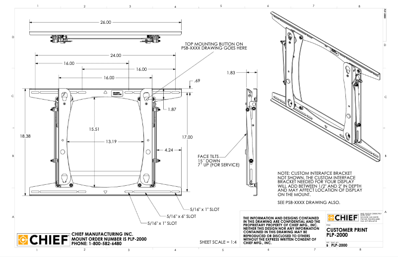 First page image of the manual for PLP-U