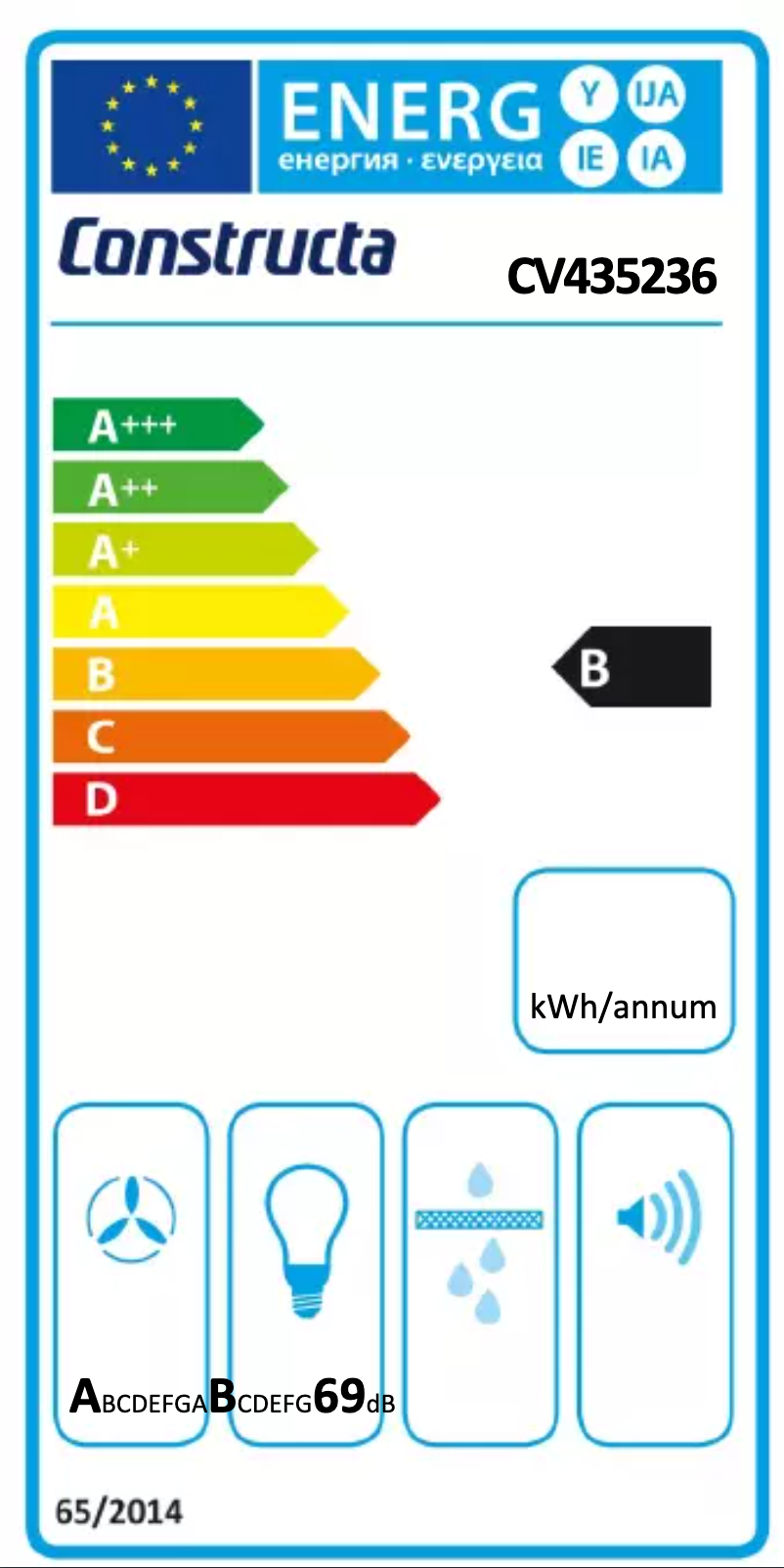 First page image of the manual for CV435236