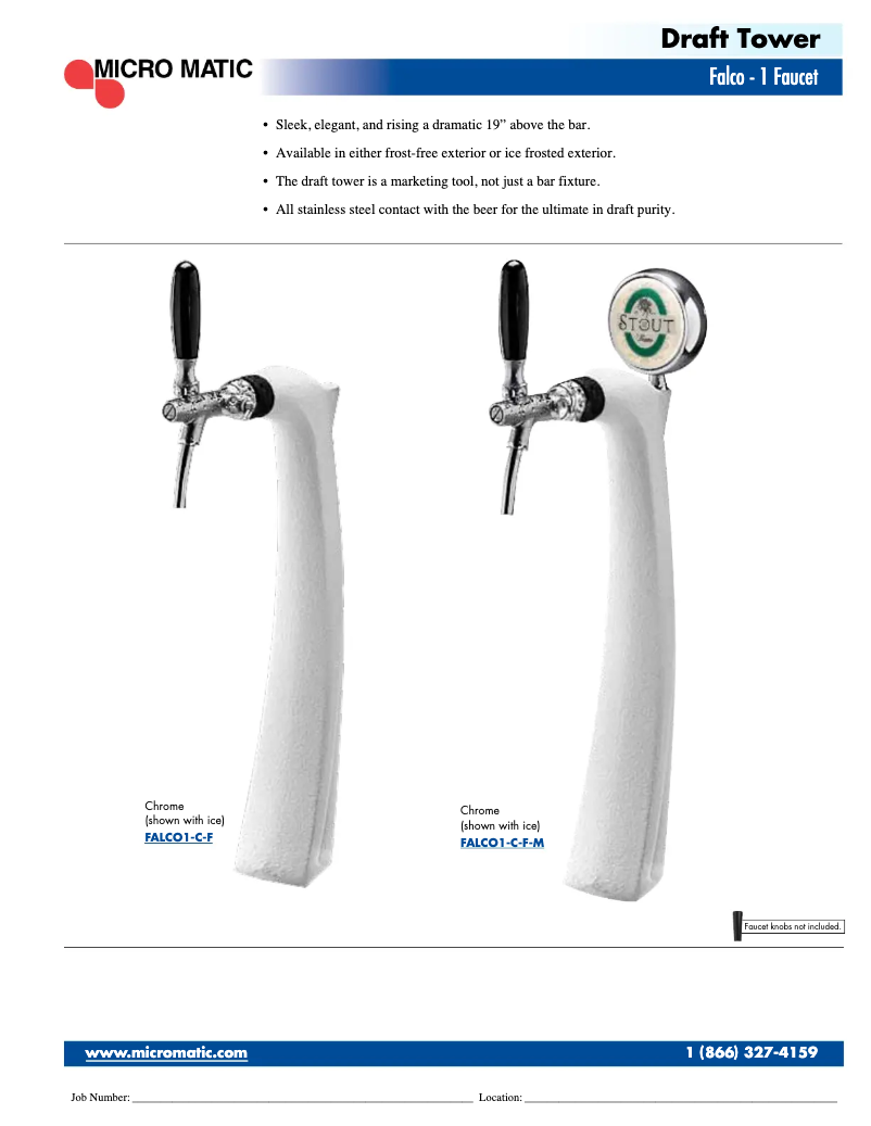 First page image of the manual for FALCO1