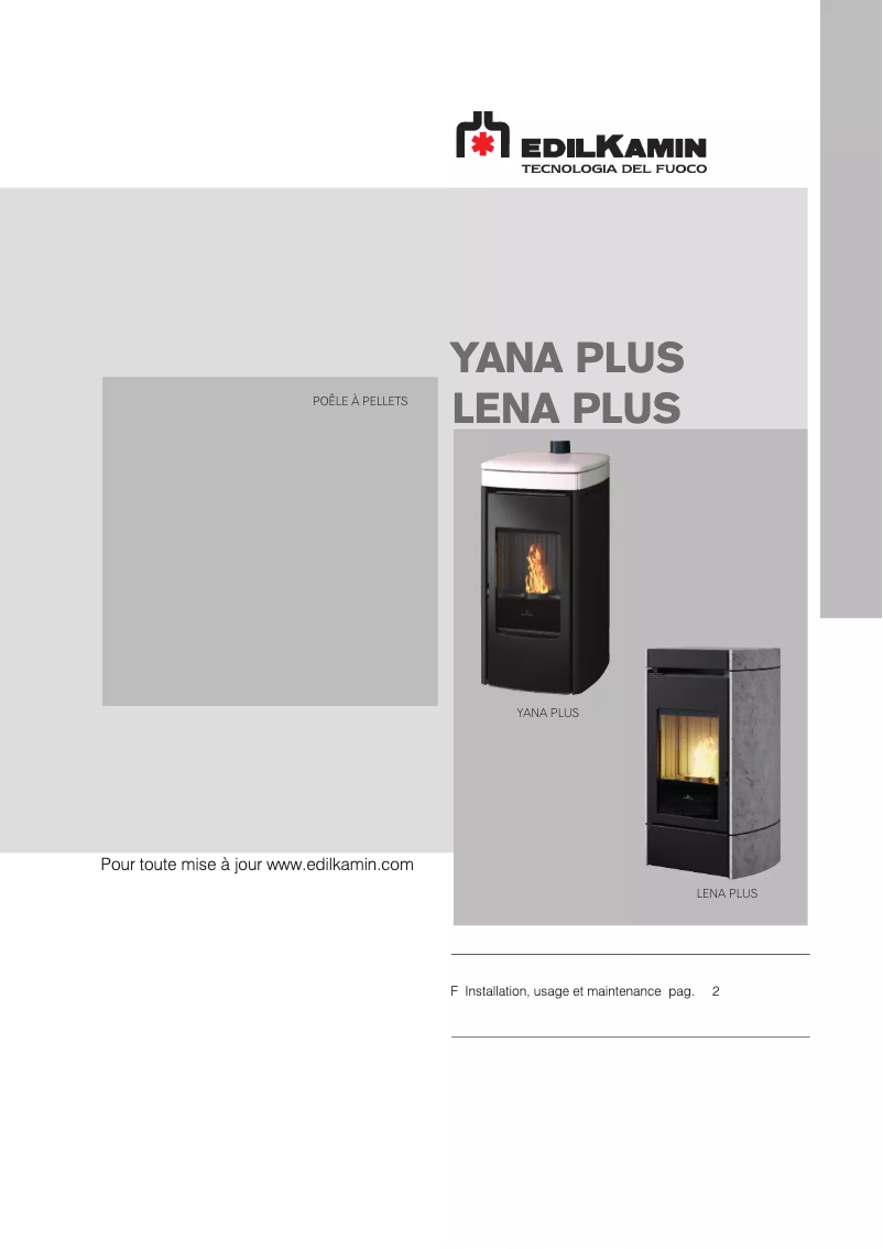 First page image of the manual for LENA PLUS