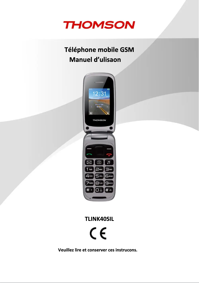 First page image of the manual for Tlink 40