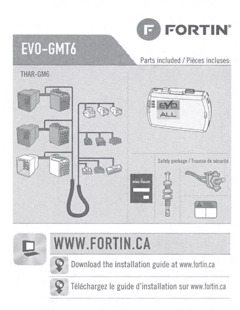 First page image of the manual for EVO-GMT6