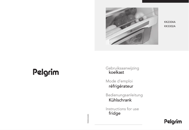 First page image of the manual for KK2304A