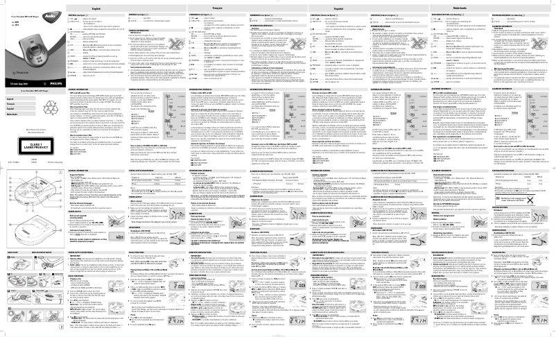 First page image of the manual for EXP401