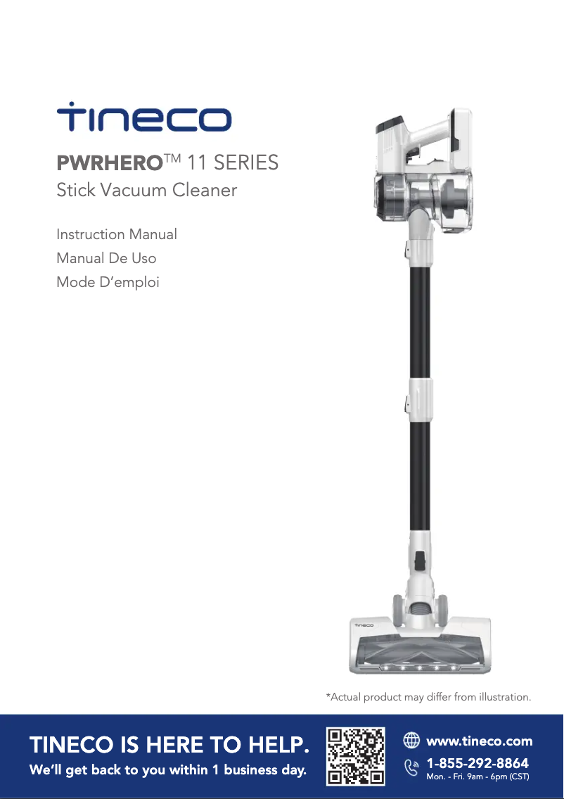 First page image of the manual for PWR Hero 11