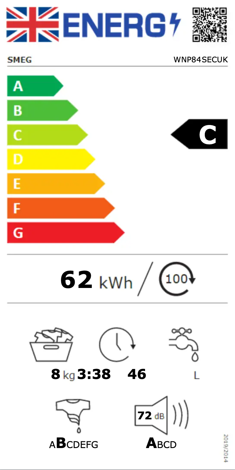 First page image of the manual for WNP84SECUK