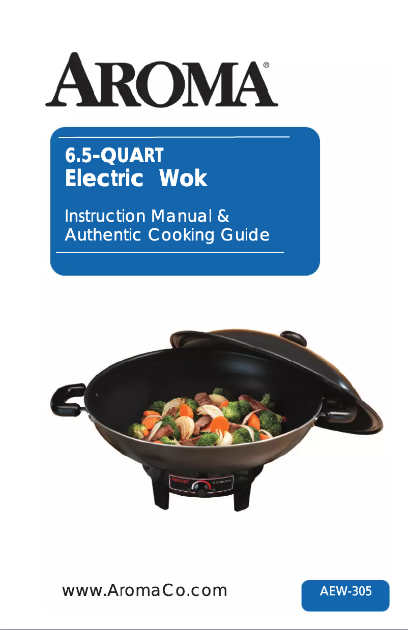 Page 1 of the manual User Manual Aroma AEW-305