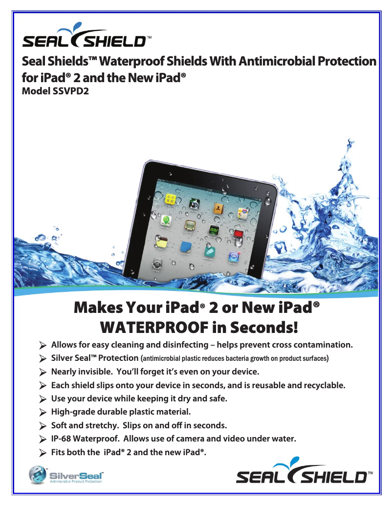 Image de la première page du manuel de l'appareil SSVPD2