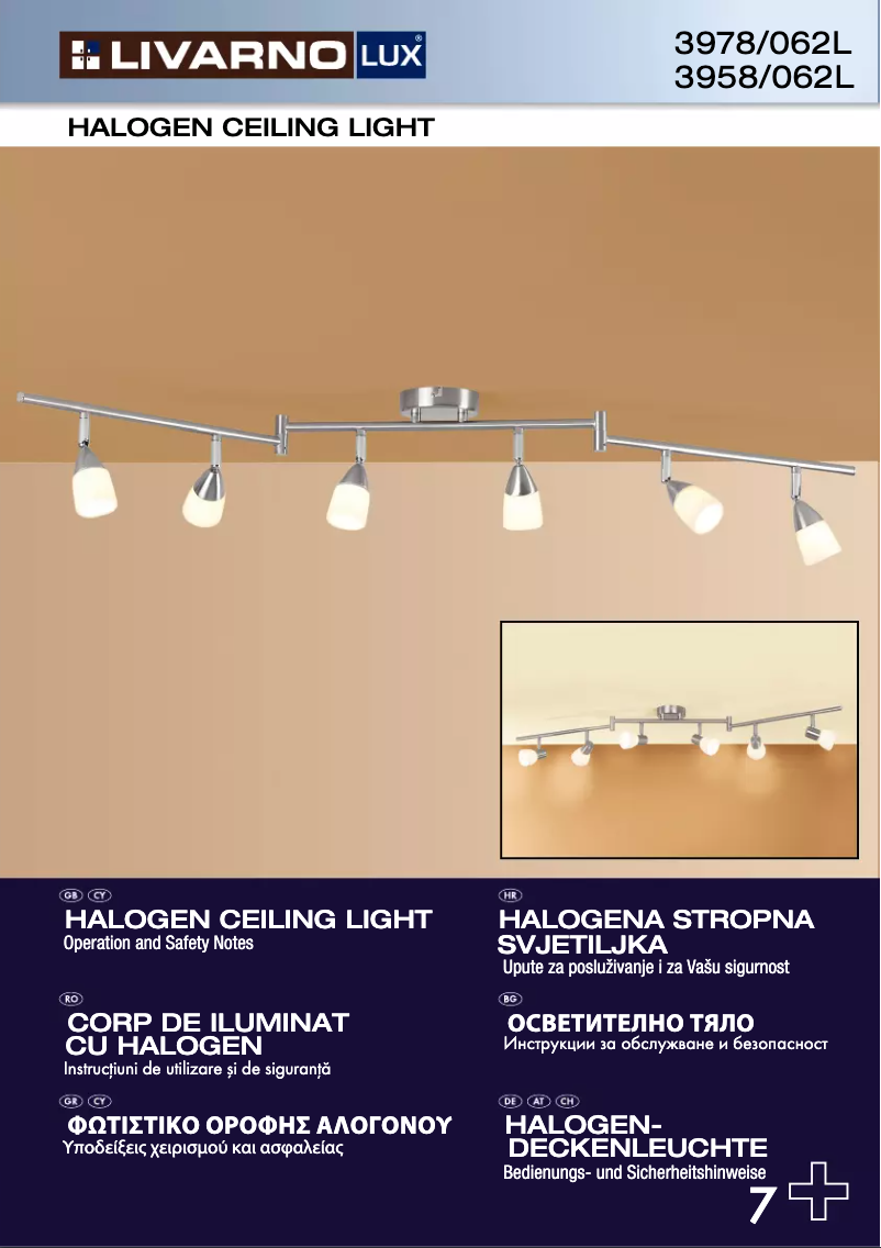 Page 1 of the manual User Manual Livarno Lux IAN 53426