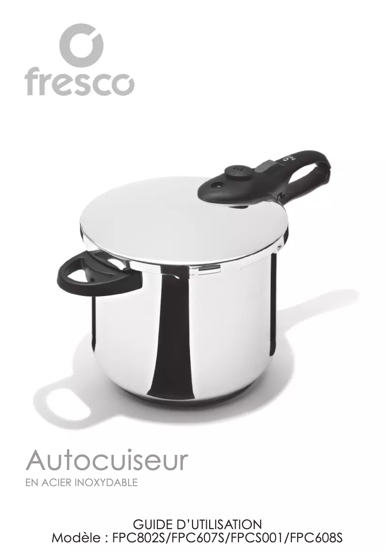 First page image of the manual for FPC608S