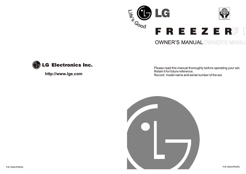 First page image of the manual for GN-V204RL2