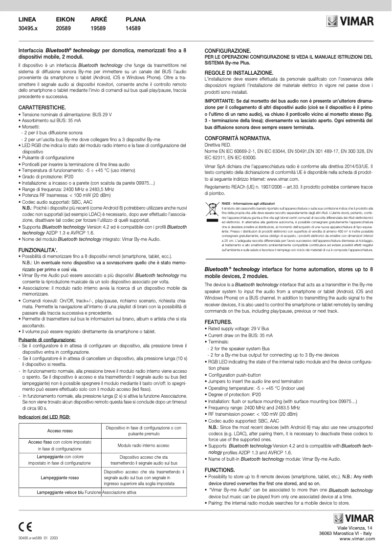 First page image of the manual for 19589.M