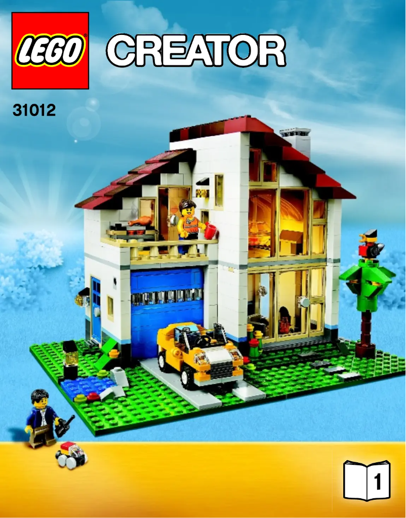 First page image of the manual for Creator 31012