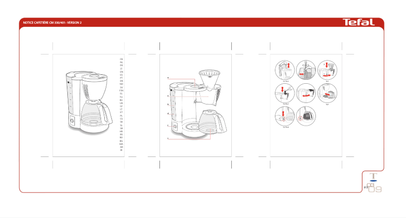 First page image of the manual for Delfini CM330131