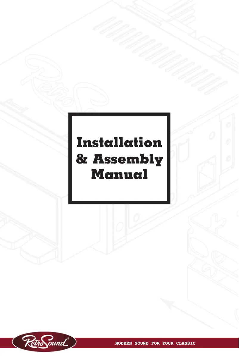 Page 1 of the manual User Manual RetroSound Apache M1A