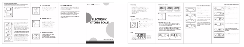 Page 1 of the manual User Manual Etekcity EK3550