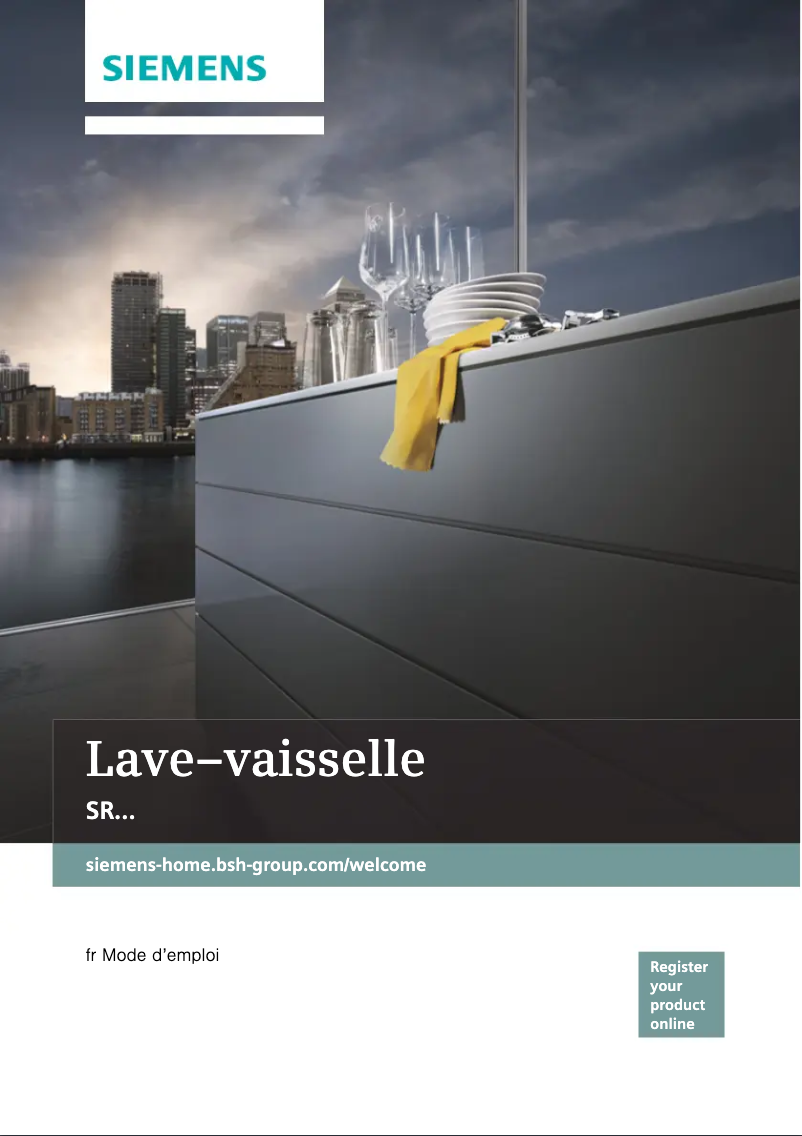 Page 1 of the manual User Manual Siemens SR636X07IE