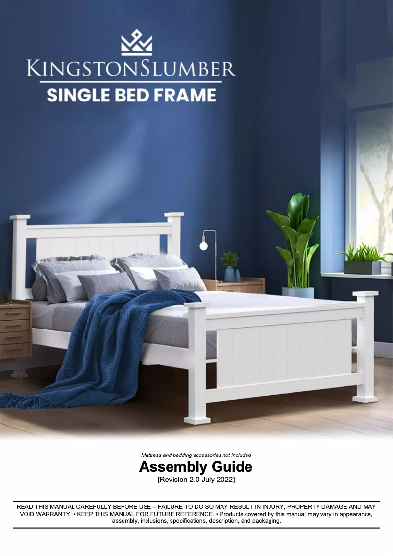 First page image of the manual for FURBDFKNGA94SW