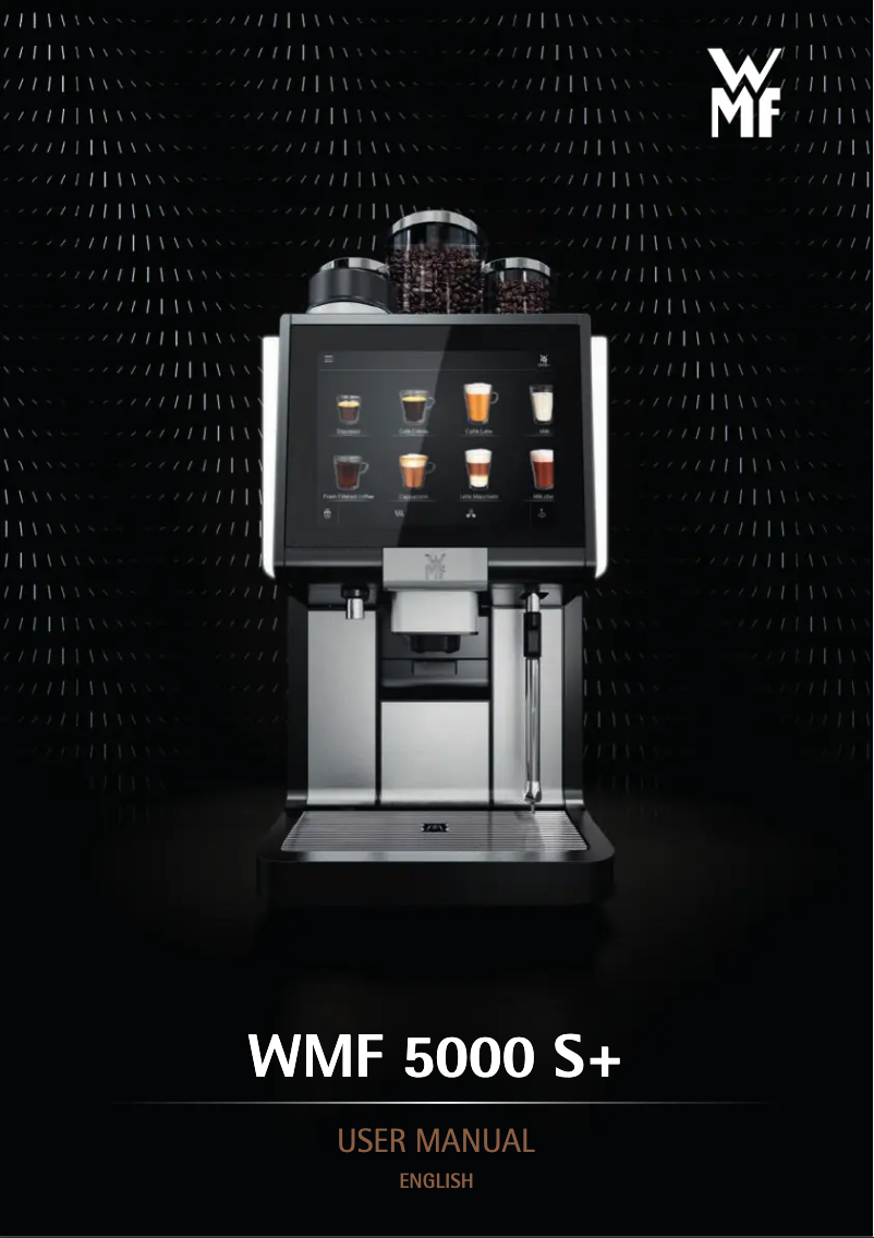 First page image of the manual for 5000 S+