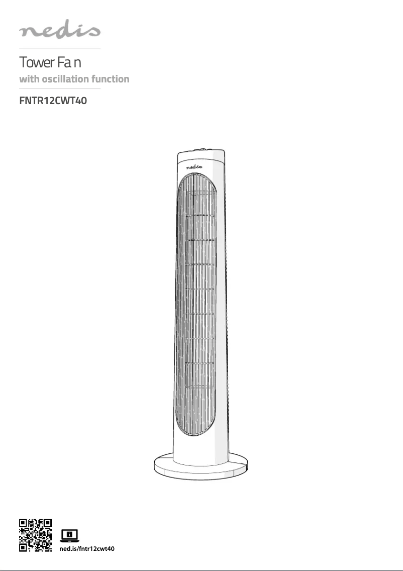 Page 1 of the manual User Manual Nedis FNTR12CWT40