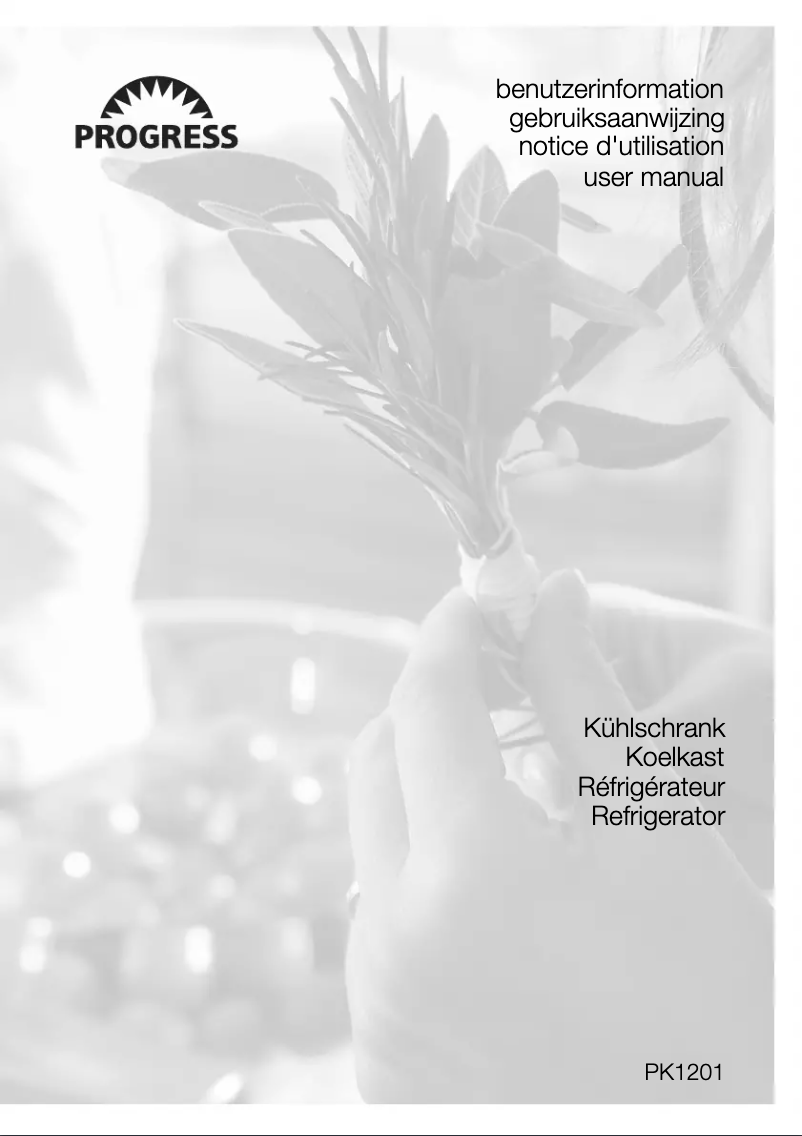 First page image of the manual for PK1201