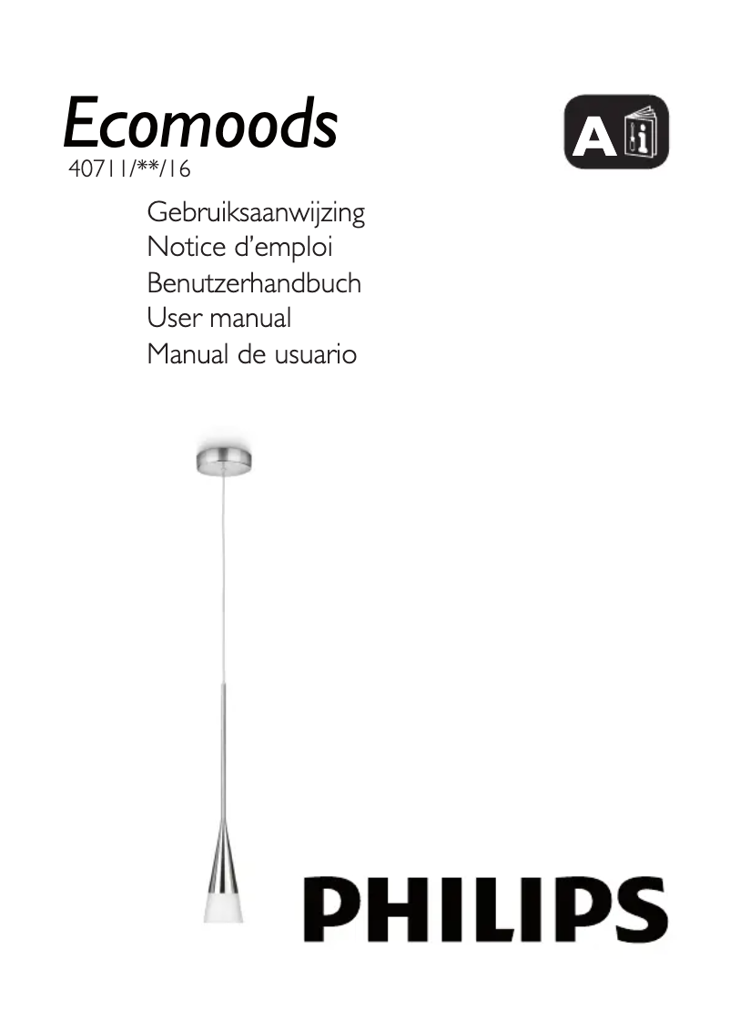 Image de la première page du manuel de l'appareil Ecomoods 407113116