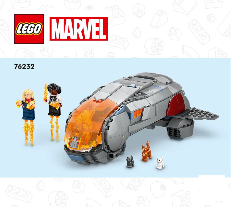 Page 1 of the manual User Manual Lego Marvel 76232