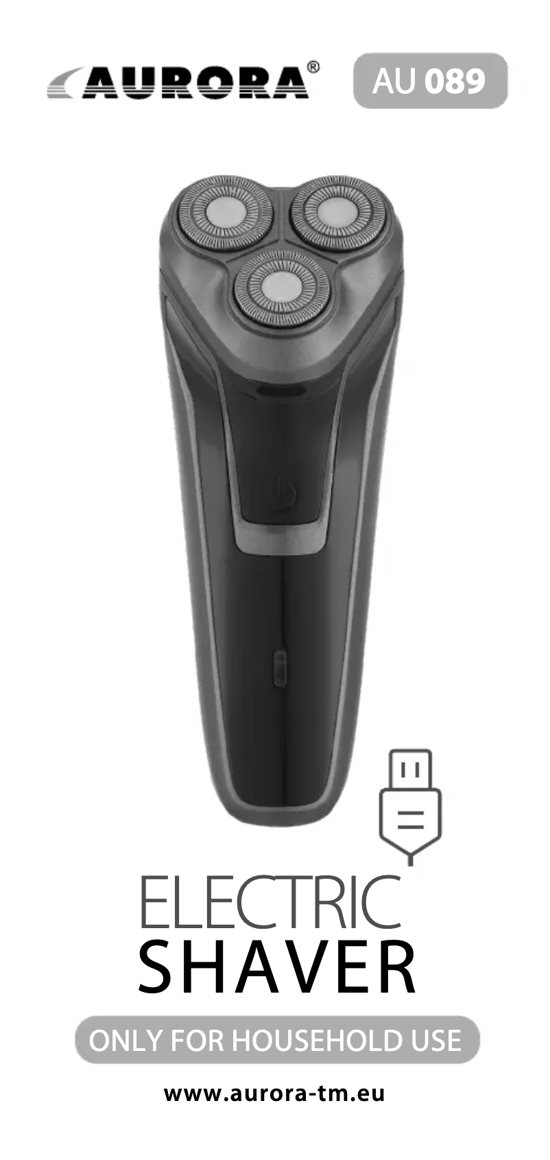 First page image of the manual for AU089