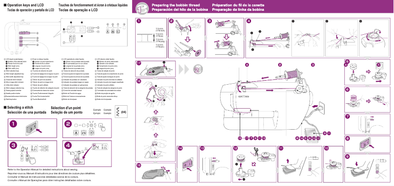 First page image of the manual for HC1850