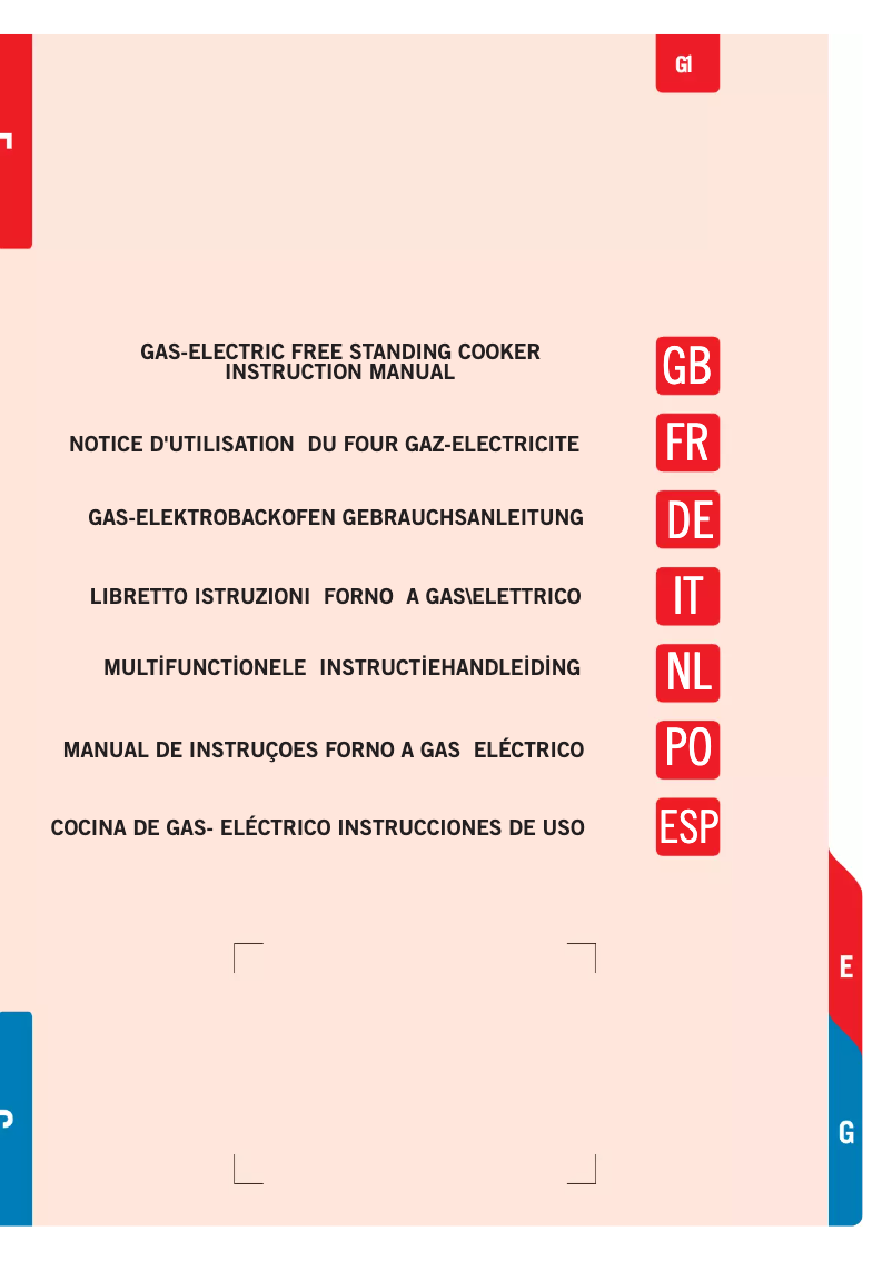First page image of the manual for CB55BB