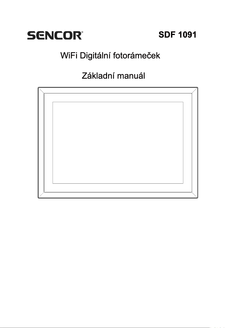 First page image of the manual for SDF 1091