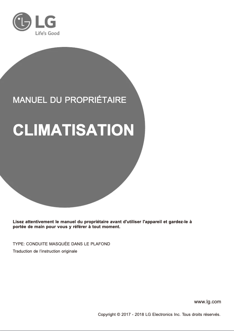 First page image of the manual for UB48