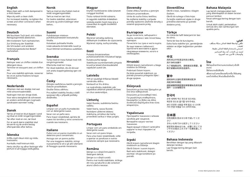 First page image of the manual for STJÄRNÖ 905.701.90
