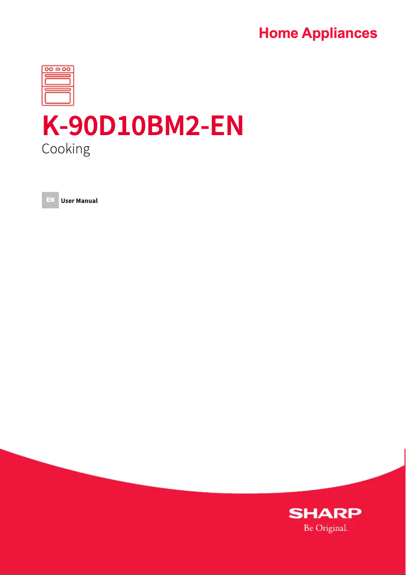 First page image of the manual for K-90D10BM2-EN