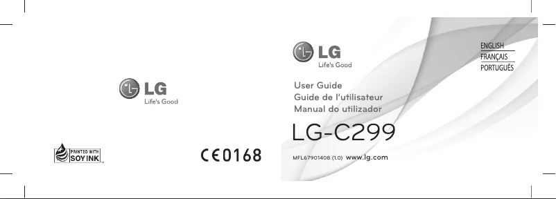 First page image of the manual for C299