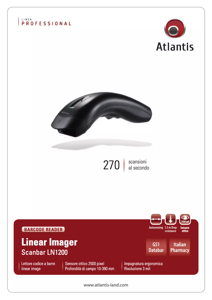 First page image of the manual for A08-LN1200