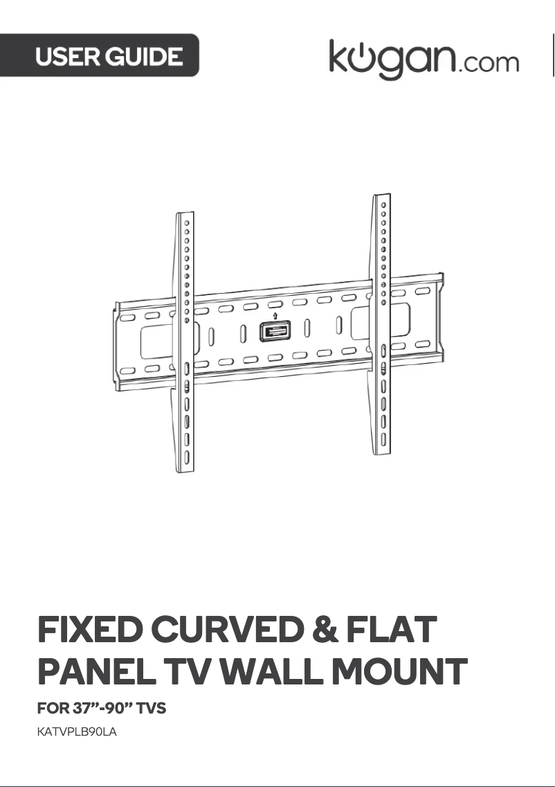 First page image of the manual for KATVPLB90LA
