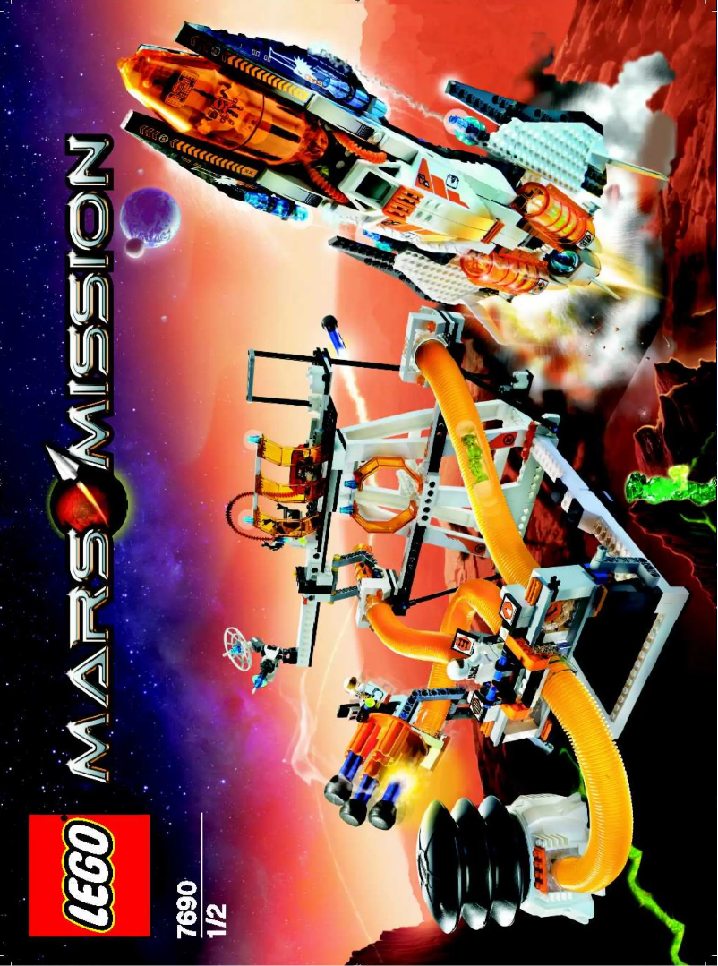 Page 1 of the manual User Manual Lego MB-01 Eagle Command Base