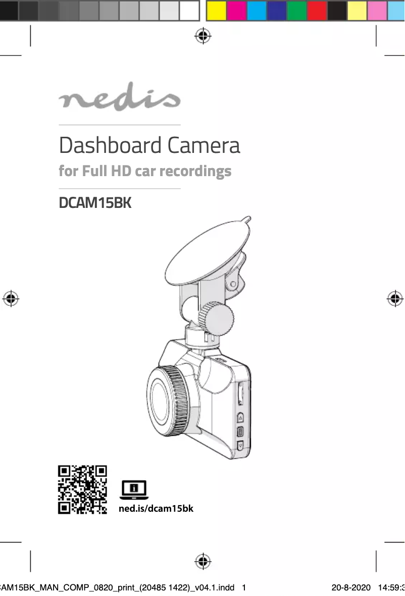 Page 1 of the manual User Manual Nedis DCAM15BK