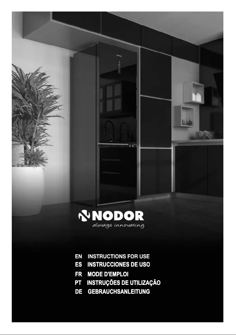 Page 1 of the manual User Manual Nodor NorFrost INFINITY 178 TNF SS