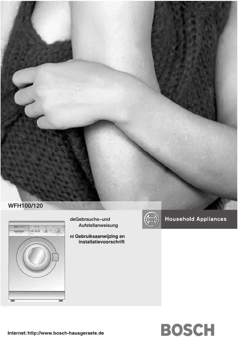 Page 1 of the manual User Manual Bosch WFH120